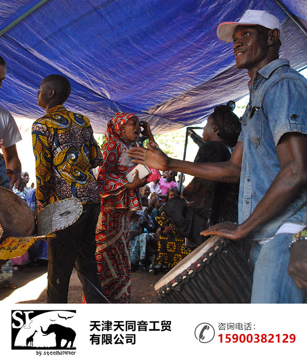 非洲鼓批发：中国国产鼓皮材料