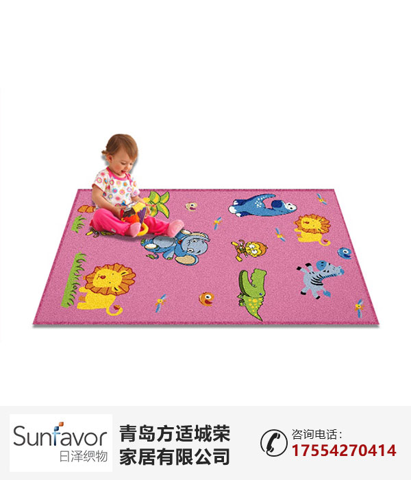 幼儿地毯价格_防污婴儿地毯定制_Sunfavor