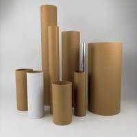 圆形纸筒定制_绿色纸管包装设计_健通纸制品